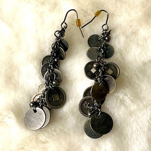 Coin earrings